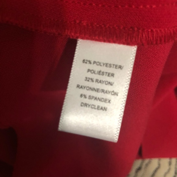 Ann Taylor Loft red dress - Picture 5 of 8